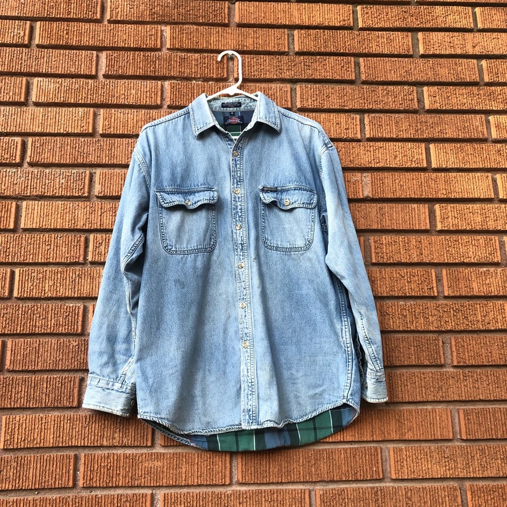 Dickies denim work shirt
